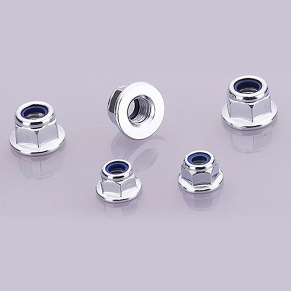 Flange nylon lock nut DIN6926